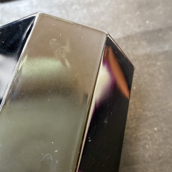 Set of 4 Octome Black Glass Cup and Saucer - Picture 9 of 9